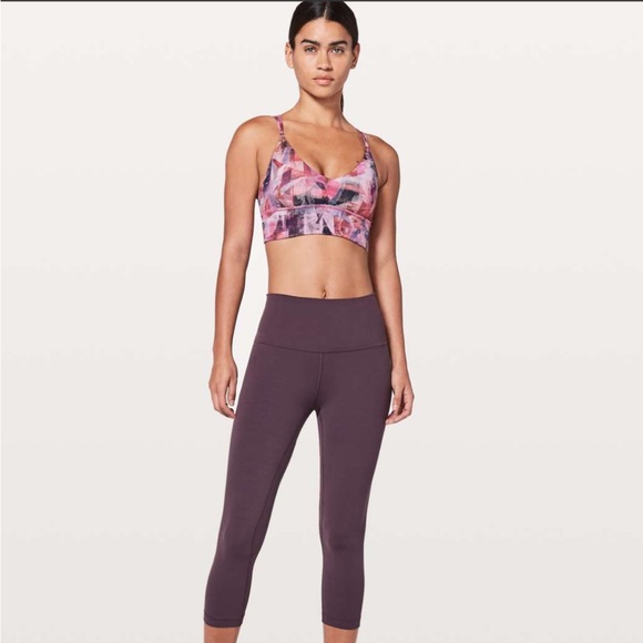 Lululemon Multi Pink Uncaged Bra - Picture 2 of 10